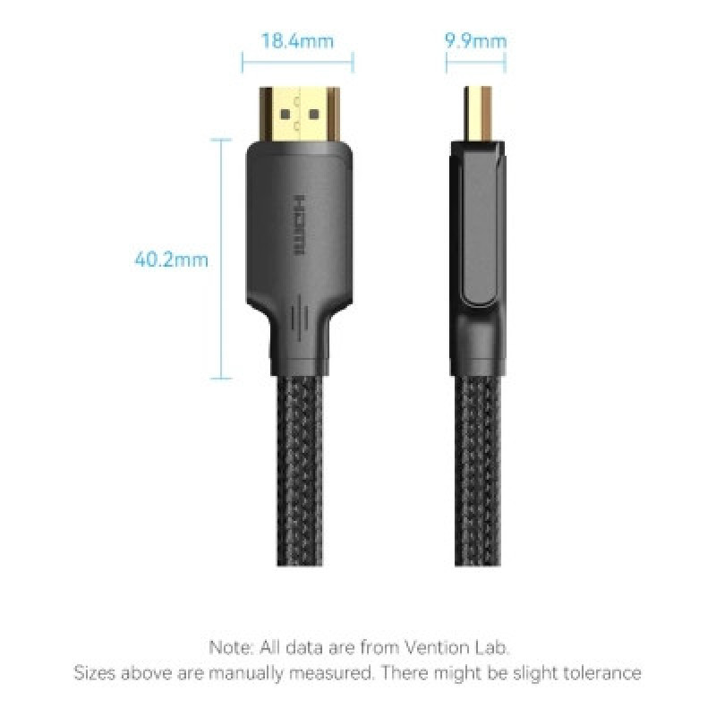 Кабель Vention HDMI to HDMI 20m Black (ALLBQ)