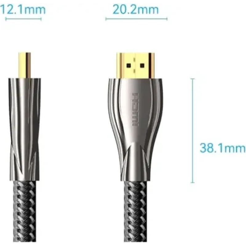 Кабель Vention HDMI to HDMI 12m Black (ALMBM)