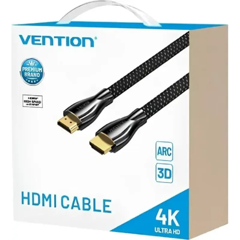 Кабель Vention HDMI to HDMI 12m Black (ALMBM)