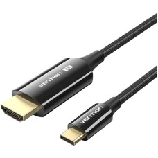 Кабель Vention USB Type-C до HDMI 1.8m Black (CRCBAC)