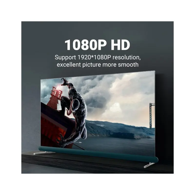Кабель Vention VGA to VGA 20m Black (DAEBQ)