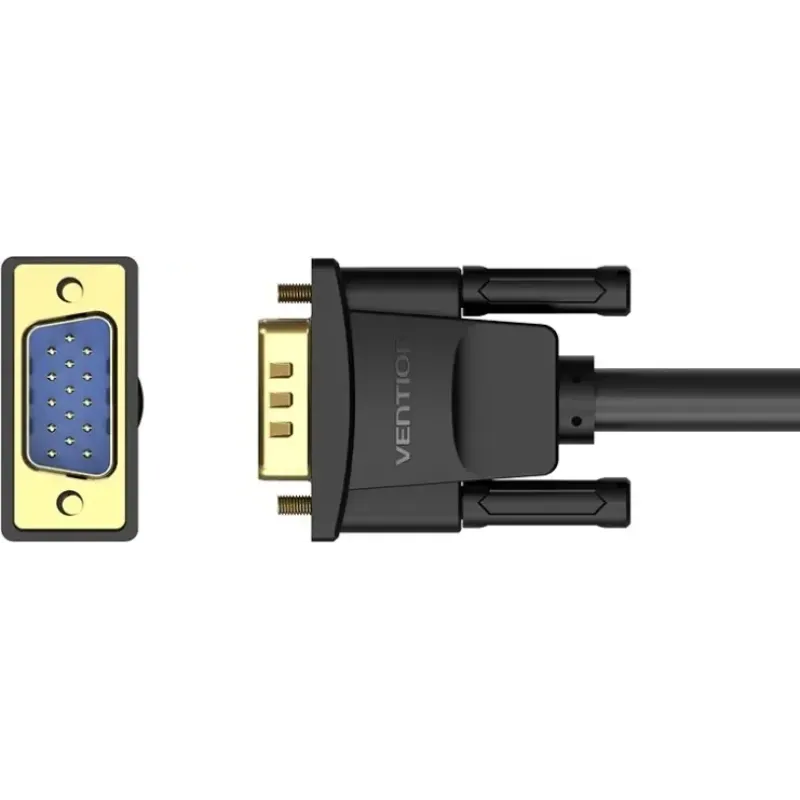 Кабель Vention VGA to VGA 25m Black (DAEBS)