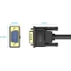 Кабель Vention VGA to VGA 25m Black (DAEBS)