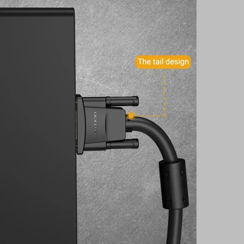 Кабель Vention VGA to VGA 25m Black (DAEBS)