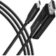 Кабель AXAGON USB Type-C для DisplayPort 1.8m Black (RVC-DPC)
