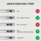 Кабель AXAGON USB Type-C для DisplayPort 1.8m Black (RVC-DPC)