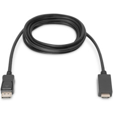 Кабель Digitus DisplayPort to HDMI 2m Black (AK-340303-020-S)