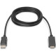 Кабель Digitus DisplayPort to HDMI 2m Black (AK-340303-020-S)
