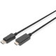 Кабель Digitus DisplayPort to HDMI 2m Black (AK-340303-020-S)
