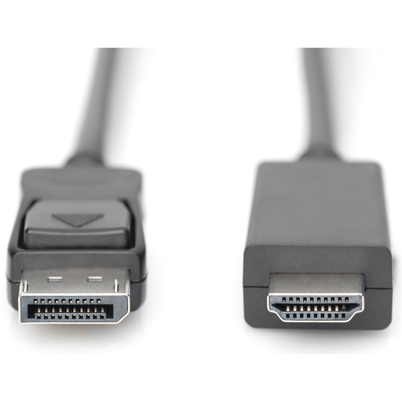 Кабель Digitus DisplayPort to HDMI 2m Black (AK-340303-020-S)