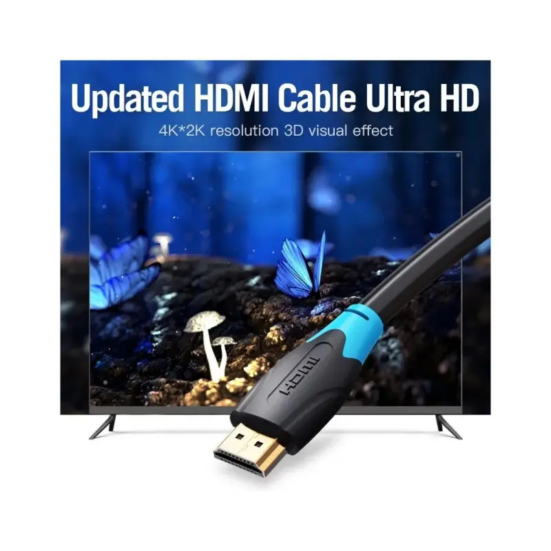Кабель Vention HDMI to HDMI 30m Black (AACBT)