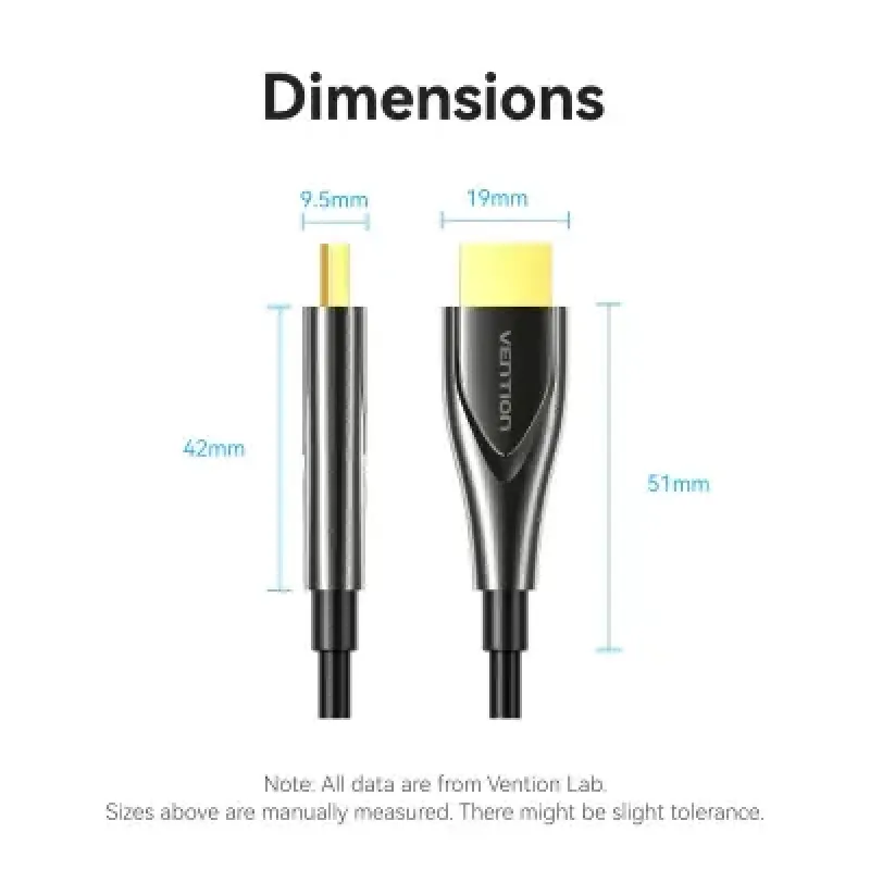 Кабель Vention HDMI to HDMI 80m Black (ALSBAF)