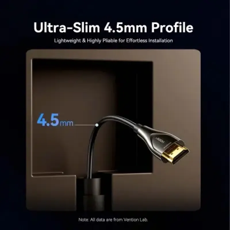 Кабель Vention HDMI to HDMI 80m Black (ALSBAF)
