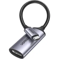 Кабель UGREEN CM654 USB Type-C для DisplayPort Gray (15575)