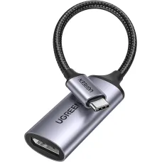 Кабель UGREEN CM654 USB Type-C to DisplayPort Gray (15575)