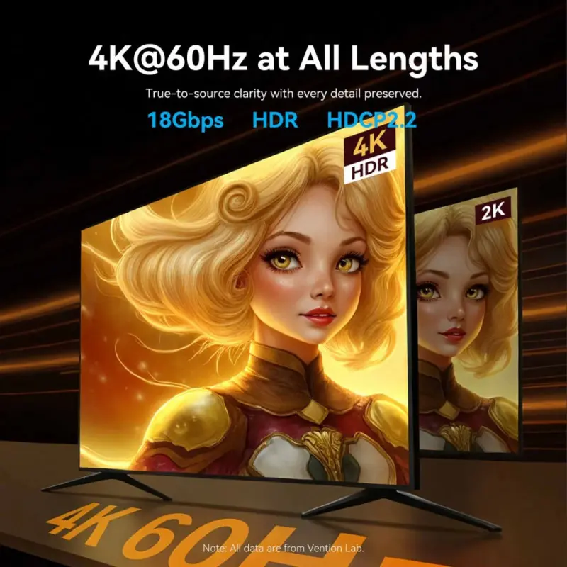 Кабель Vention HDMI to HDMI 40m Black (ALSBV)