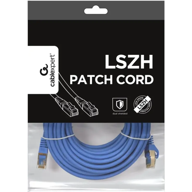 Сетевой кабель Cablexpert PP6A-LSZHCU-B-30M