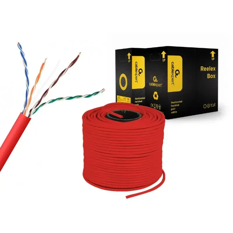 Сетевой кабель Cablexpert UPC-5004E-SOL-R