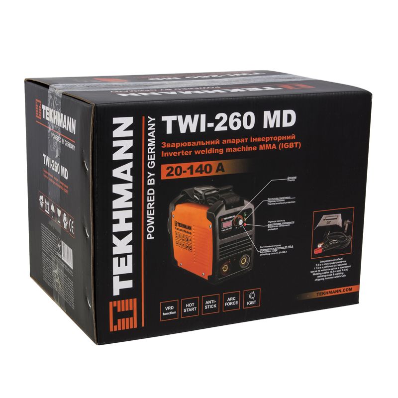 Сварочный аппарат Tekhmann TWI-260 MD (847856)