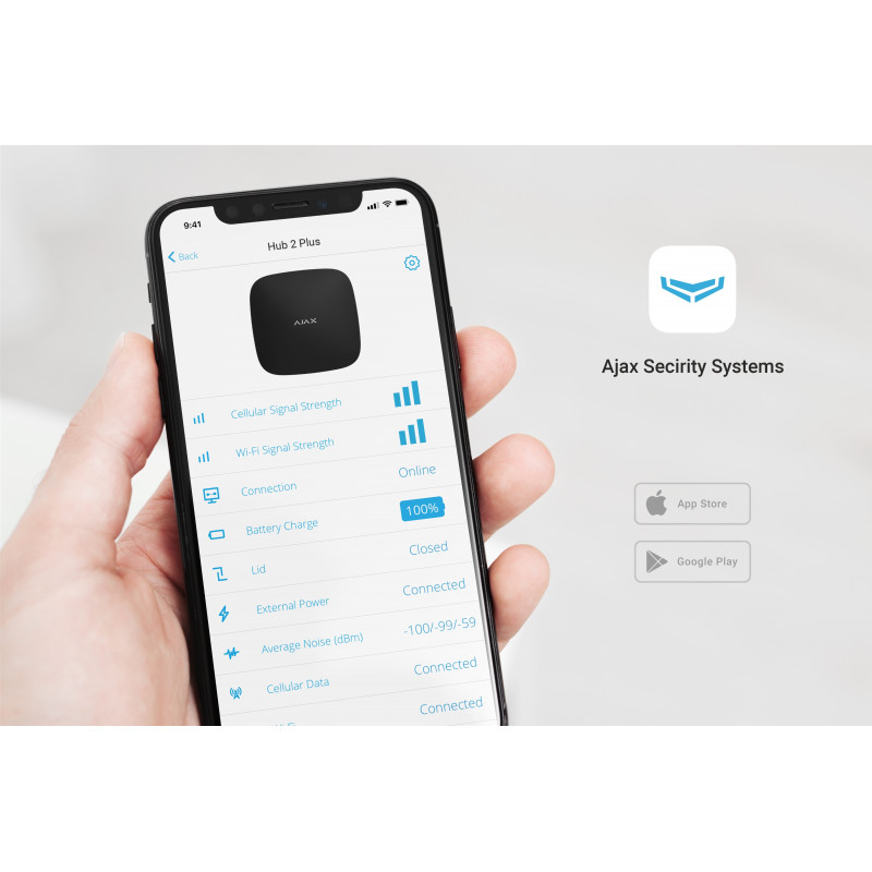 Ajax Hub 2 Plus black (000018790)