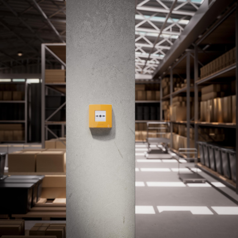 Ajax ManualCallPoint Jeweller Yellow (000044795)