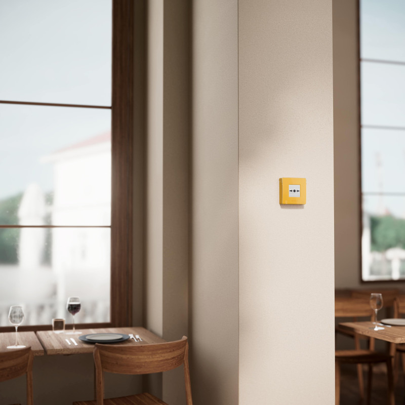 Ajax ManualCallPoint Jeweller Yellow (000044795)