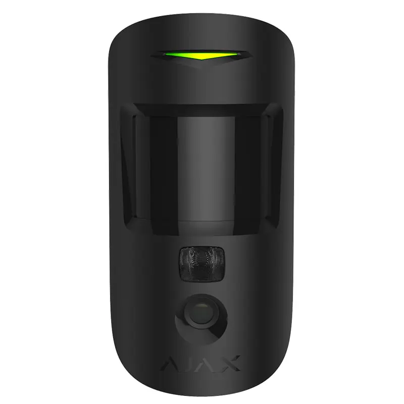 Комплект охоронної сигналізації Ajax HDR StarterKit Cam, hub 2, motioncam HDR, doorprotect, spacecontrol, jeweller, бездротовий, чорний (000052842)