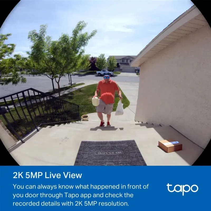 Умный видеозвонок TP-LINK TAPO D235