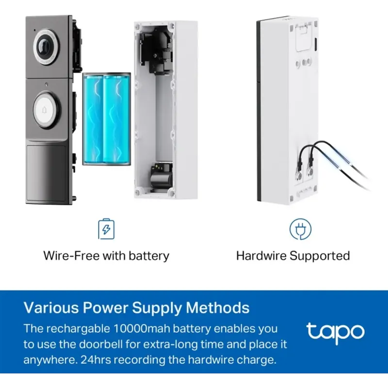 Умный видеозвонок TP-LINK TAPO D235