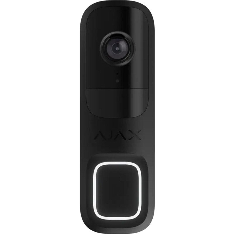 Умный видеозвонок Ajax Doorbell Black (66391.125.BL1) (000053535)