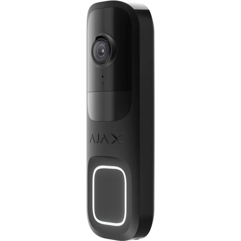 Умный видеозвонок Ajax Doorbell Black (66391.125.BL1) (000053535)