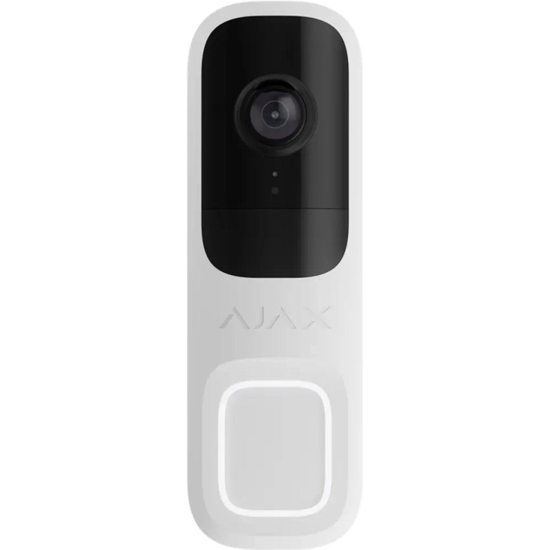 Умный видеозвонок Ajax Doorbell White (66390.125.WH1) (000053539)