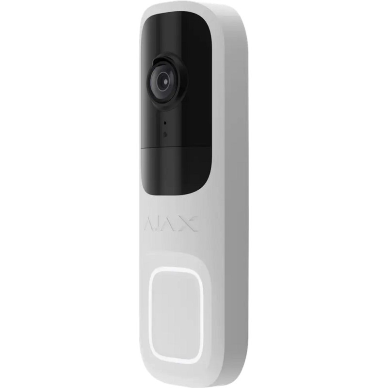 Умный видеозвонок Ajax Doorbell White (66390.125.WH1) (000053539)