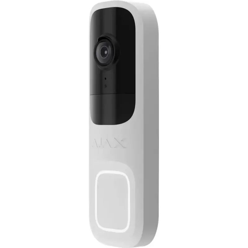 Розумний відеодзвінок Ajax Doorbell White (66390.125.WH1) (000053539)