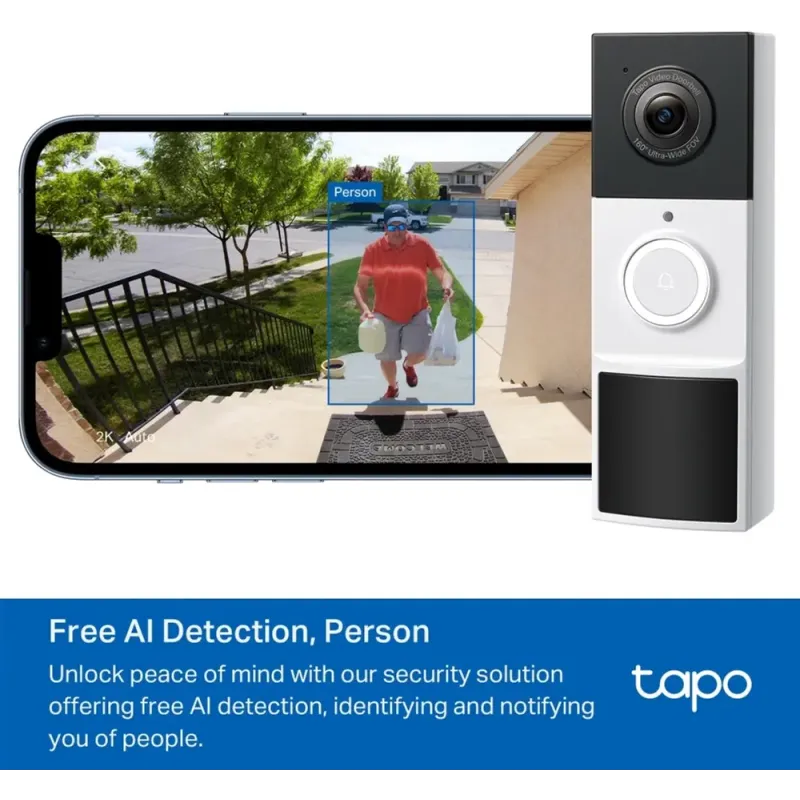 Умный видеозвонок TP-LINK Tapo D210