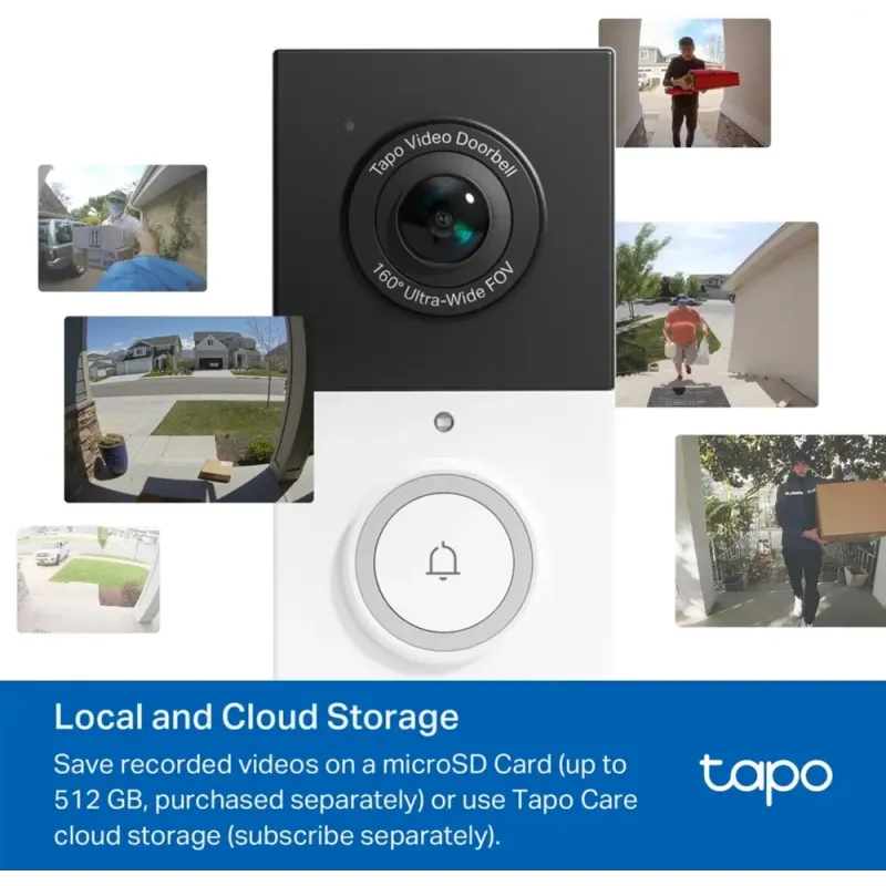 Умный видеозвонок TP-LINK Tapo D210