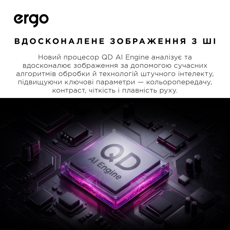 Телевізор Ergo 50JFQ7555