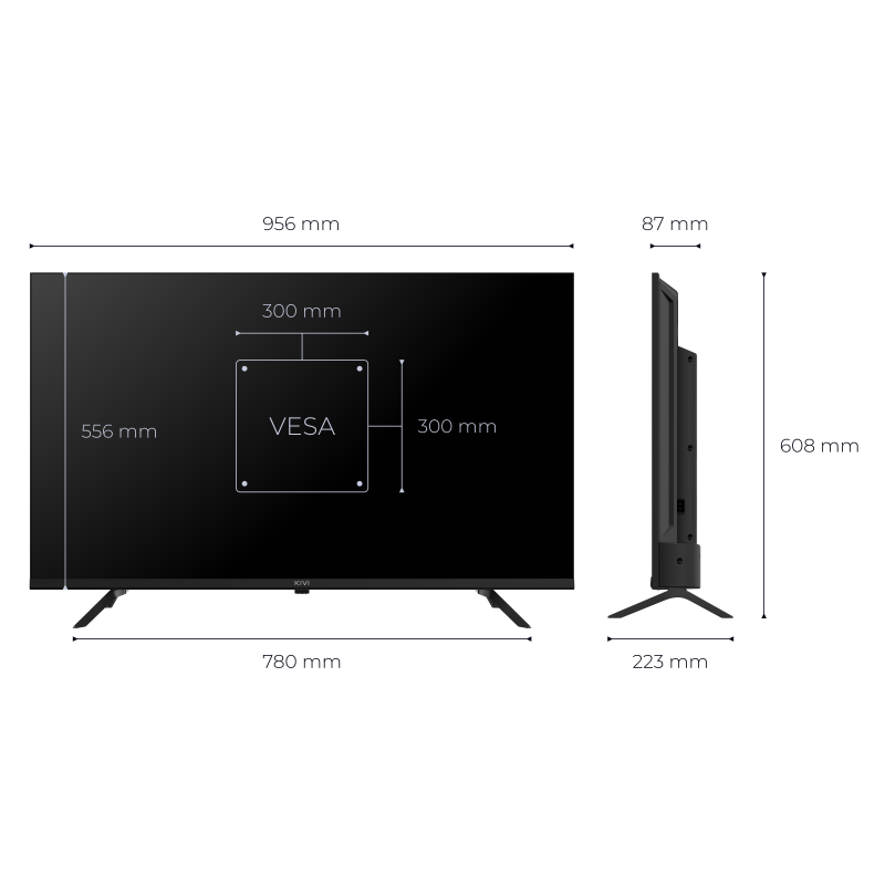 Телевизор KIVI 43U800KB