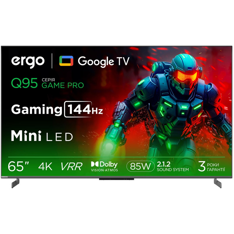 Телевизор Ergo 65MQ95 Game PRO