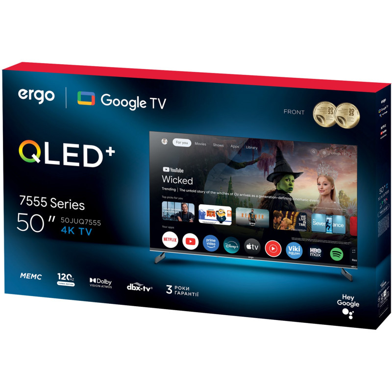 Телевизор Ergo 50JUQ7555