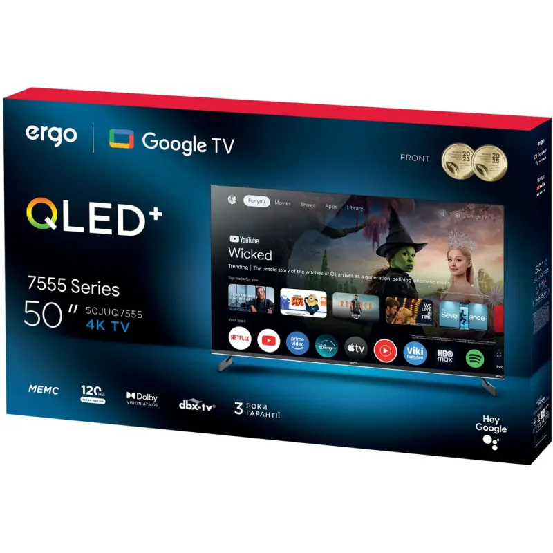 Телевизор Ergo 50JUQ7555