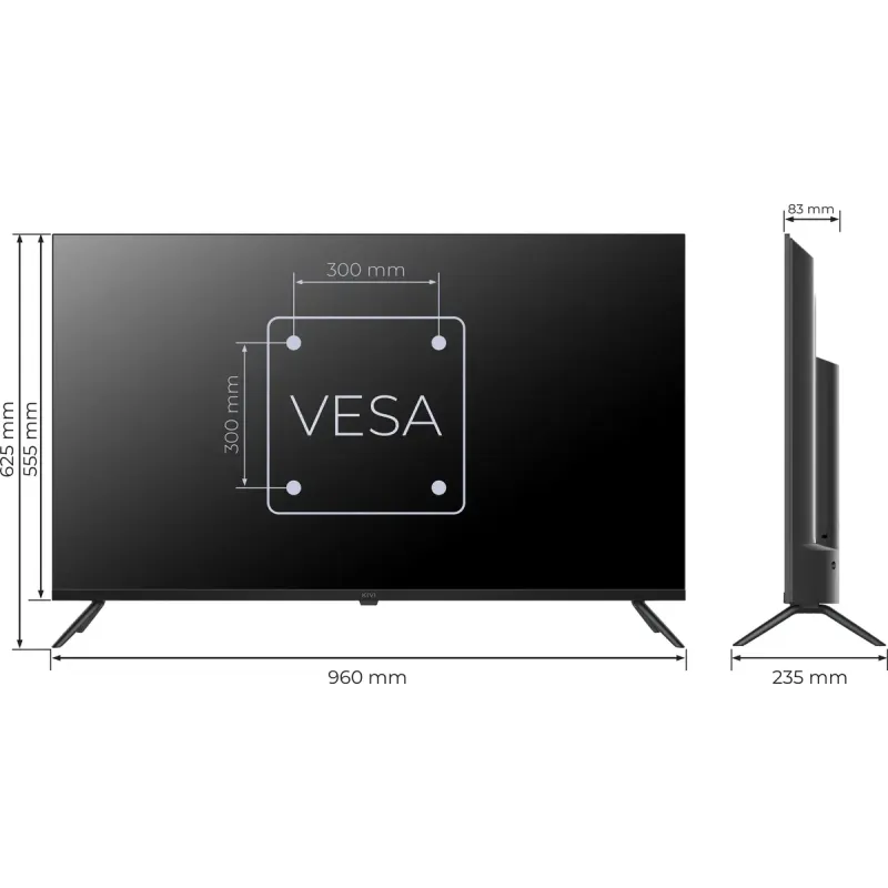 Телевизор KIVI 43U7000MB