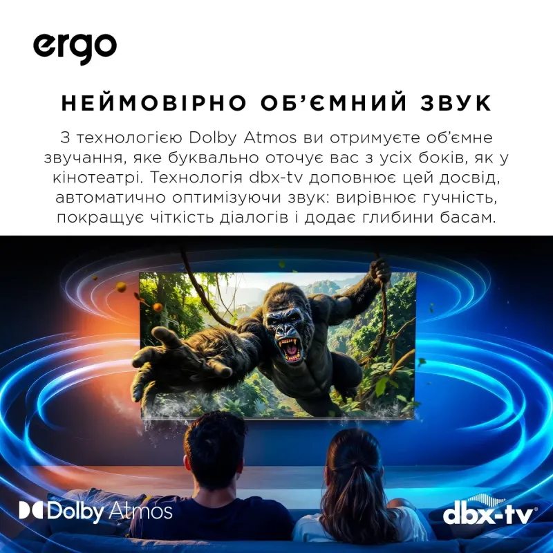 Телевизор Ergo 55JUQ7555