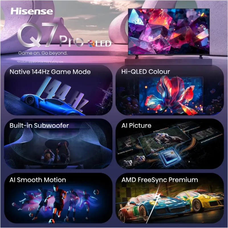 Телевізор Hisense 43E7S PRO