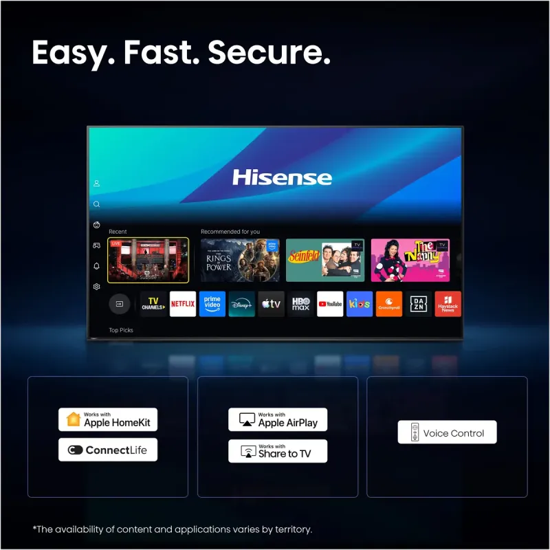 Телевізор Hisense 43E7S PRO