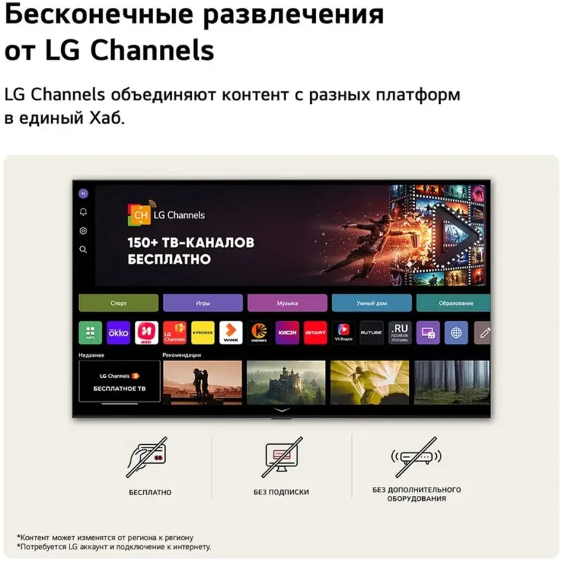 Телевизор LG 43NU800B6LC