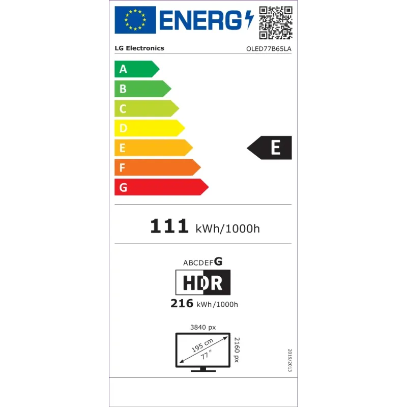Телевизор LG OLED77B65LA