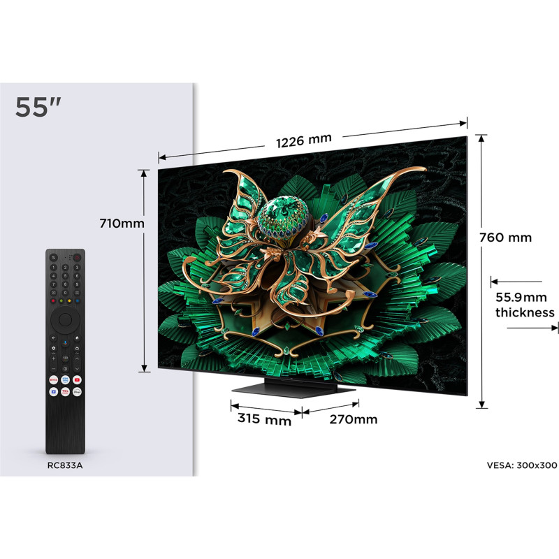 Телевізор TCL 55C7K