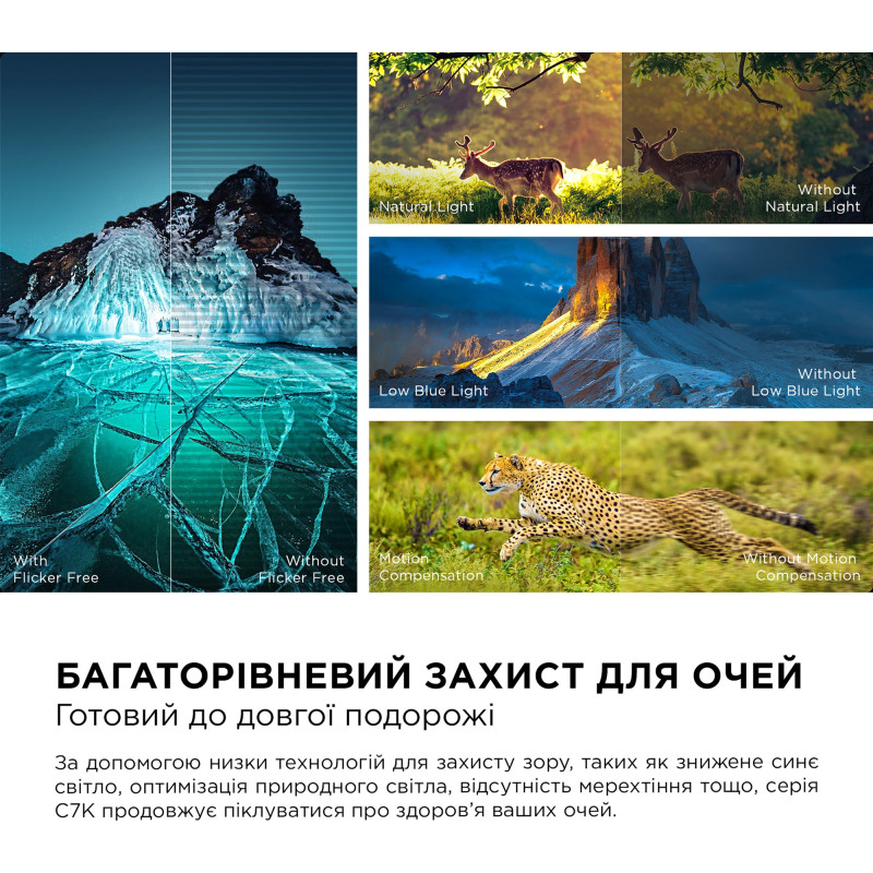 Телевізор TCL 55C7K