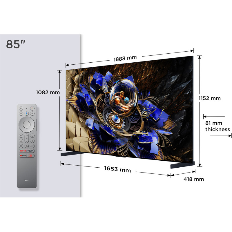 Телевізор TCL 85X11K